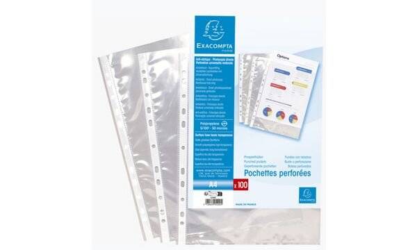 EXACOMPTA Prospekthülle, DIN A4, PP, glasklar-3
