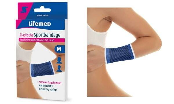 Lifemed Sportbandage "Handstütze", Größe: S (6499218)-0