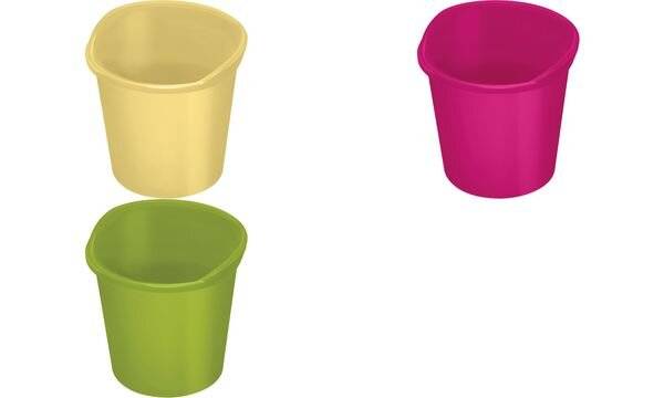 helit Papierkorb the joy, PP, 13 Liter, gelb (5170420)-2