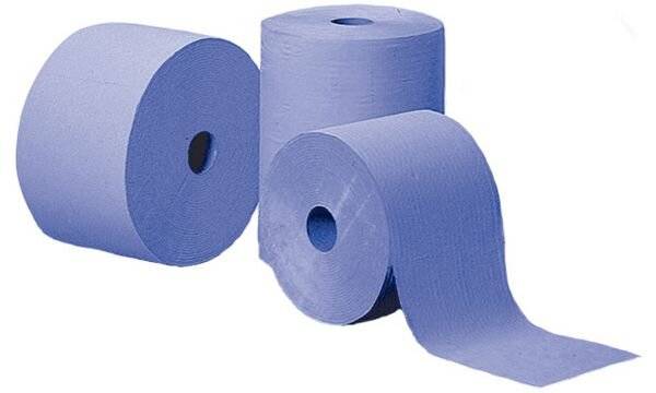 franz mensch Putzrolle HYGOSTAR, 2-lagig, blau, 350 m (6495564)-0