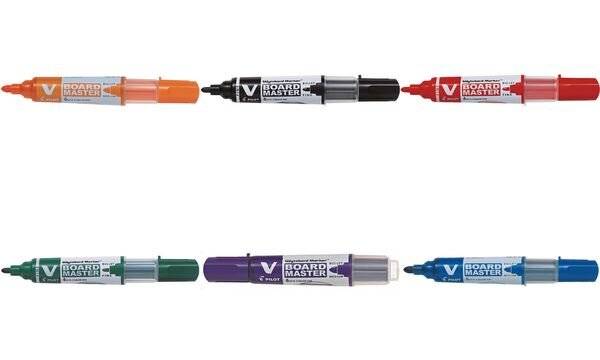 PILOT Whiteboard-Marker V BOARD MASTER, Rundspitze, blau (5045265)-1