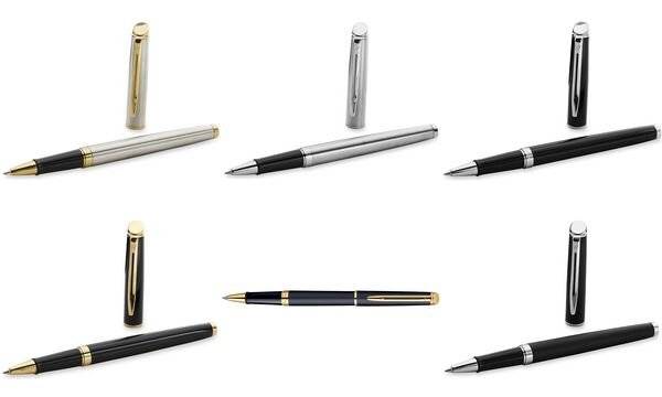 WATERMAN Tintenroller Hémisphère, Lack Schwarz G.C. (5128017)-0