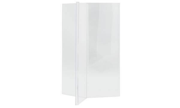 Securit Tischaufsteller ACRYLIC, DIN A6 hoch, dreiseitig-1