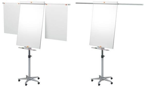 Flipchart Piranha mobil 70x100cm Sternfuß silber-4