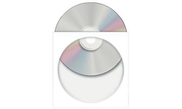 HERMA - CD-Hülle - Kapazität: 1 CD - weiß (Packung mit 1000)-5