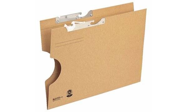 Pendelmappe extra groß 345x270mm 320g naturbraun-2