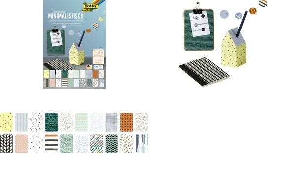 folia Motivblock "Minimalistisch", 240 x 340 mm, 20 Blatt (57906314)