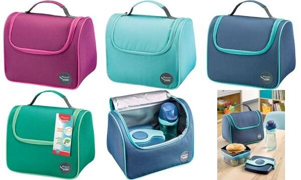Lunch-Tasche isoliert Kids Origins blau 170x190x250mm-2
