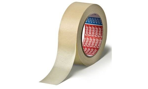 tesa Maler Krepp 4329 Papierabdeckband, 50 mm x 50 m (8743295)-0