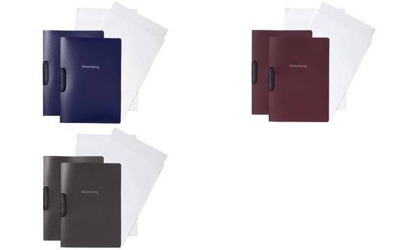 DURABLE Bewerbungs-Set DURASWING JOB, DIN A4, aubergine (9107391)-2