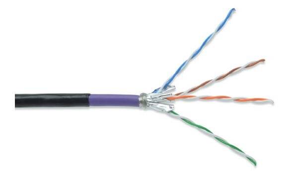 DIGITUS - Cat.7 S/FTP Erdverlegekabel, 1000 m, Simplex, PE-6