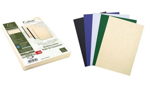 EXACOMPTA Einbanddeckel EVERCOVER, DIN A4, elfenbein (332256570)