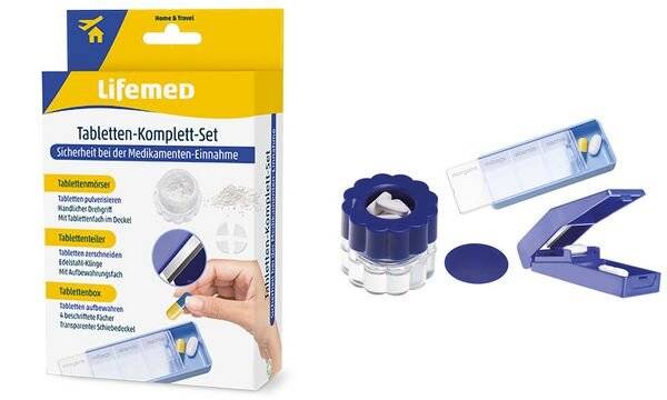 Lifemed Tabletten-Komplett-Set, Kunststoff (6499458)