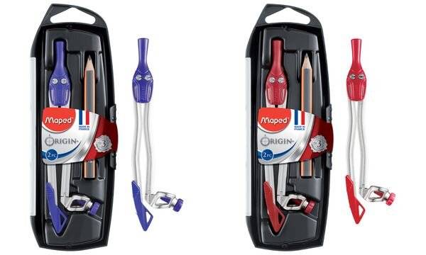Maped Zirkelkasten Origin mit Adapterring, farbig sortiert (82121651)-2