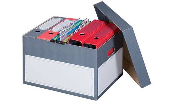 smartboxpro Archiv-/Transportbox S, anthrazit, Kleinpackung (71600173)-1