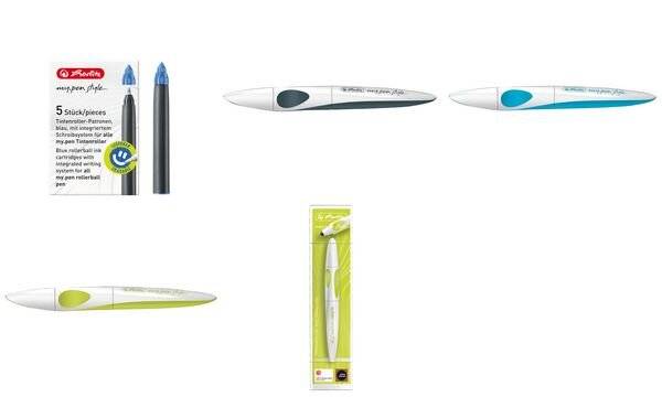 herlitz Tintenroller-Patronen my.pen, königsblau