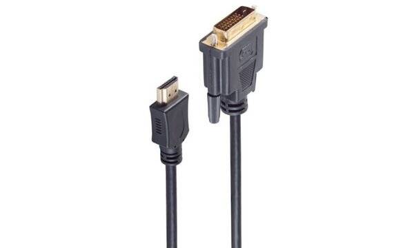 HDMI Stecker / DVI-D (24+1) Stecker verg. 2m-3