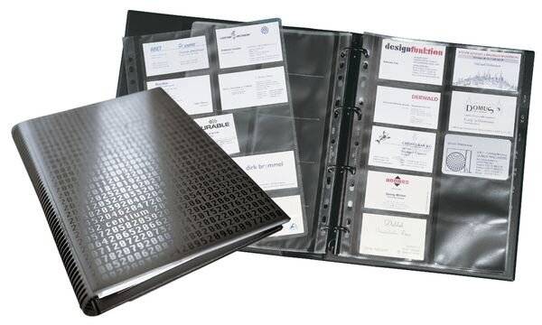 Visitenkartenringbuch VISIFIX® CENTIUM A4-5