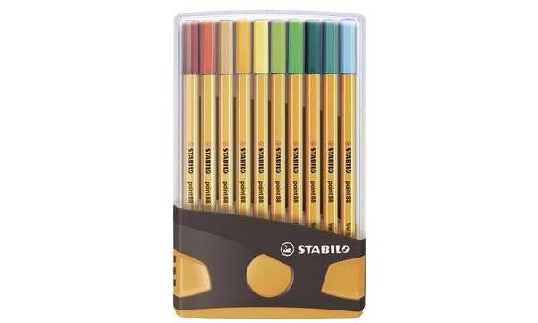 Feinschreiber Fineliner point 88 ColorParade VE=20 Farben-5