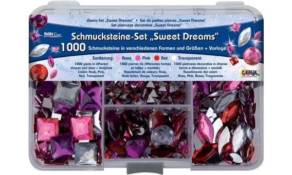 KREUL Schmucksteine-Set Hobby Line "Sweet Dreams" (57600198)-0