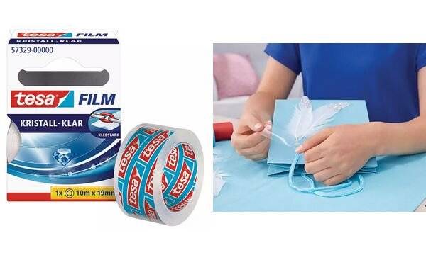 tesa Film, kristall-klar, 8-er Pack, 19 mm x 10 m (8758245)