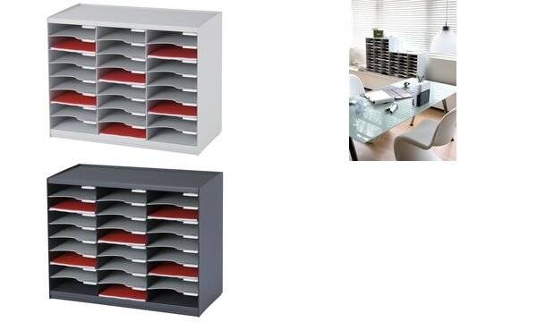 Paperflow Sortierstation Evolution 802.02 24Fächer grau-2