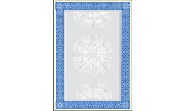 Designpapier Wertpapier blau DIN A4 185g/qm VE=20 Blatt-1