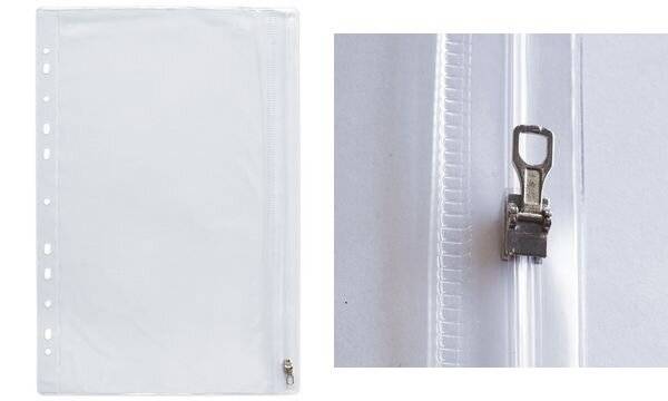 Oxford Reißverschlusstasche, 305 x 170 mm, PVC, glasklar (61970035)