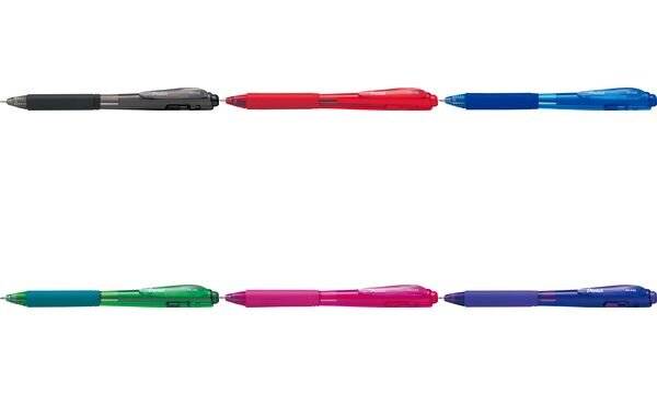 Pentel Druckkugelschreiber WOW BK440, grün (5232193)-2