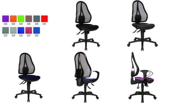 Topstar Bürostuhl »Open Point SY« ohne Armlehnen-4