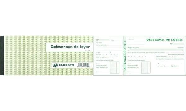 EXACOMPTA Rechnungsbuch für Mietvertrag, 50 Blatt (332191400)-1