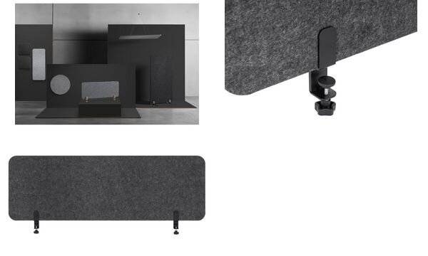 ARCHYI. Tisch-Trennwand Akustik Sculpo, 1.400 x 400 x 33 mm (70030211)-1