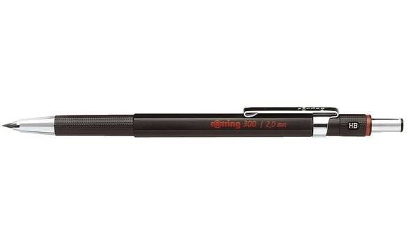 Rotring 300 - Druckbleistift - Hi-Polymer - HB - 0.5 mm - verstellbar (Packung mit 12)-5