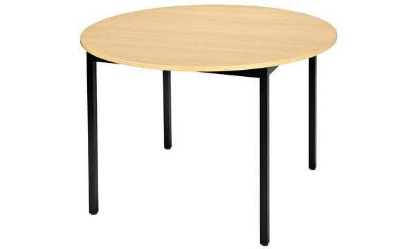 SODEMATUB Universaltisch 110ROHN, 1.100 mm, buche/schwarz (71220104)-1