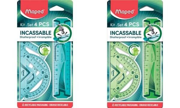 Maped Geometrie-Set Mini Flex, bruchfest, 4-teilig (82244069)-2