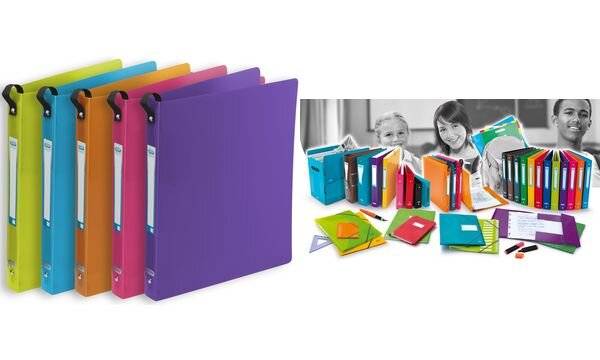 Oxford Ringbuch "ELBA School Life", DIN A4, 2-Ring, PP (61018338)