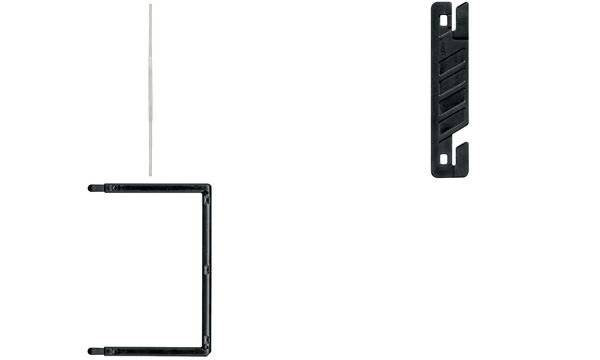 LEITZ Deckleiste für Flexofil Schlauchheftung, schwarz (80151000)