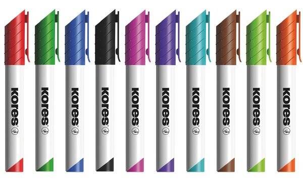 Whiteboardmarker 3mm Rundspitze braun-1