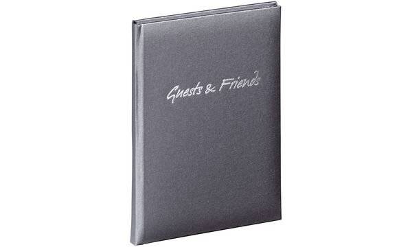 PAGNA Gästebuch "Guests & Friends", anthrazit, 144 Seiten-1