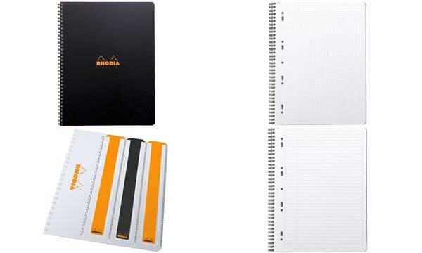 RHODIA Collegeblock "Office Note Book", DIN A4+, kariert-1