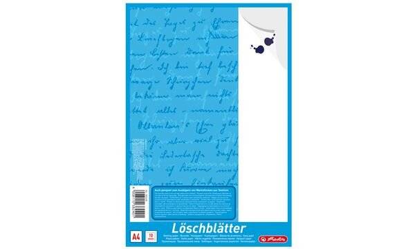 Löschblätter A4 10 Blatt weiß 80g/qm-1