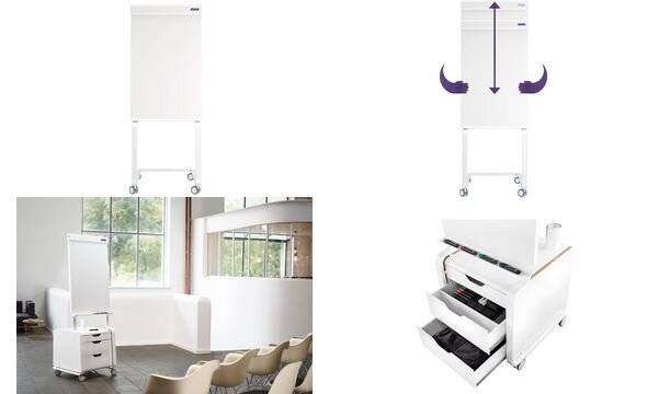 Flipchart EVOLUTION plus Schreibfläche 680 x 970 mm mobil. Holtz Office Support GmbH 11738549-5