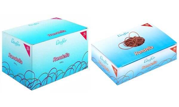 Gummiringe Rondella Nr. 13/85mm rot 500g-1