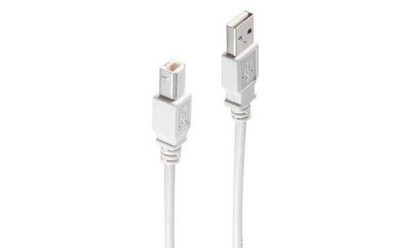 USB Kabel A Stecker / B Stecker USB 2.0, 1m-1