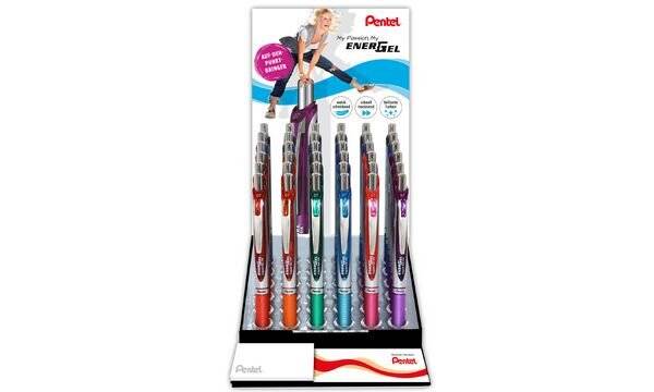 Pentel Liquid Gel-Tintenroller Energel BL77, im 36er-Display-1