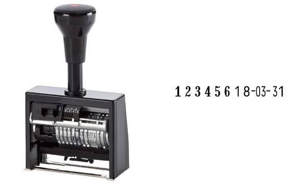 REINER Paginierstempel "ND6K" mit Datum, 6-stellig-1