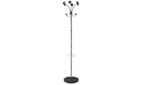 Garderobenständer Chromy 179cm silber/schwarz-1