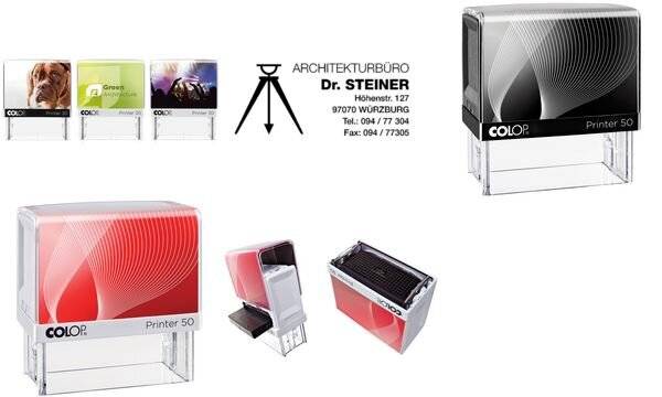 COLOP Textstempel Printer 50, 7-zeilig, mit Gutschein (62518119)-1