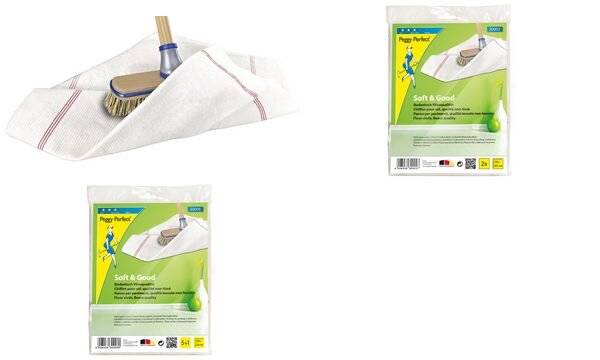 Peggy Perfect Bodentuch Vlies, 500 x 600 mm, 2er Pack-1