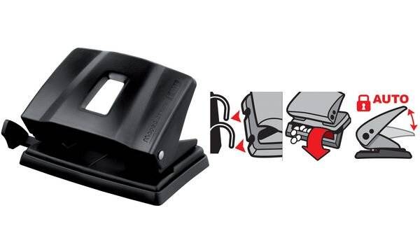 Maped Locher Essentials E4024, schwarz (82402411)